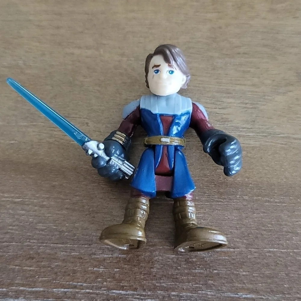 Star Wars Playskool Heroes BARC Speeder Bike & Anakin Skywalker Figure